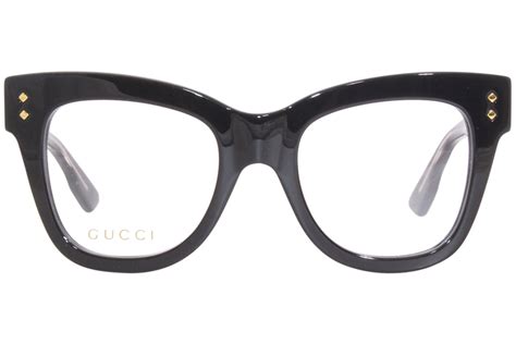 gucci full rim cat eye sun glasses